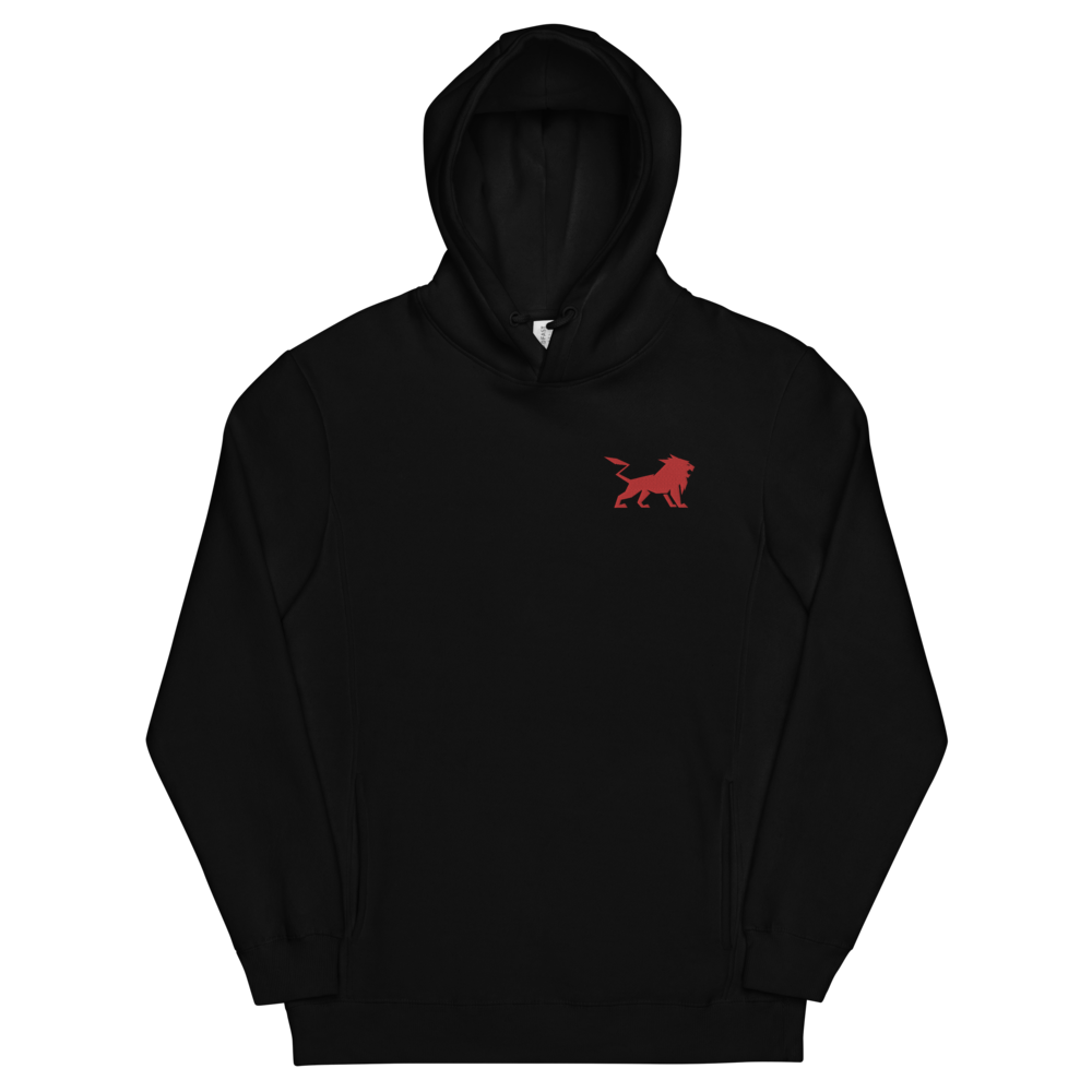 Black Unisex fashion hoodie