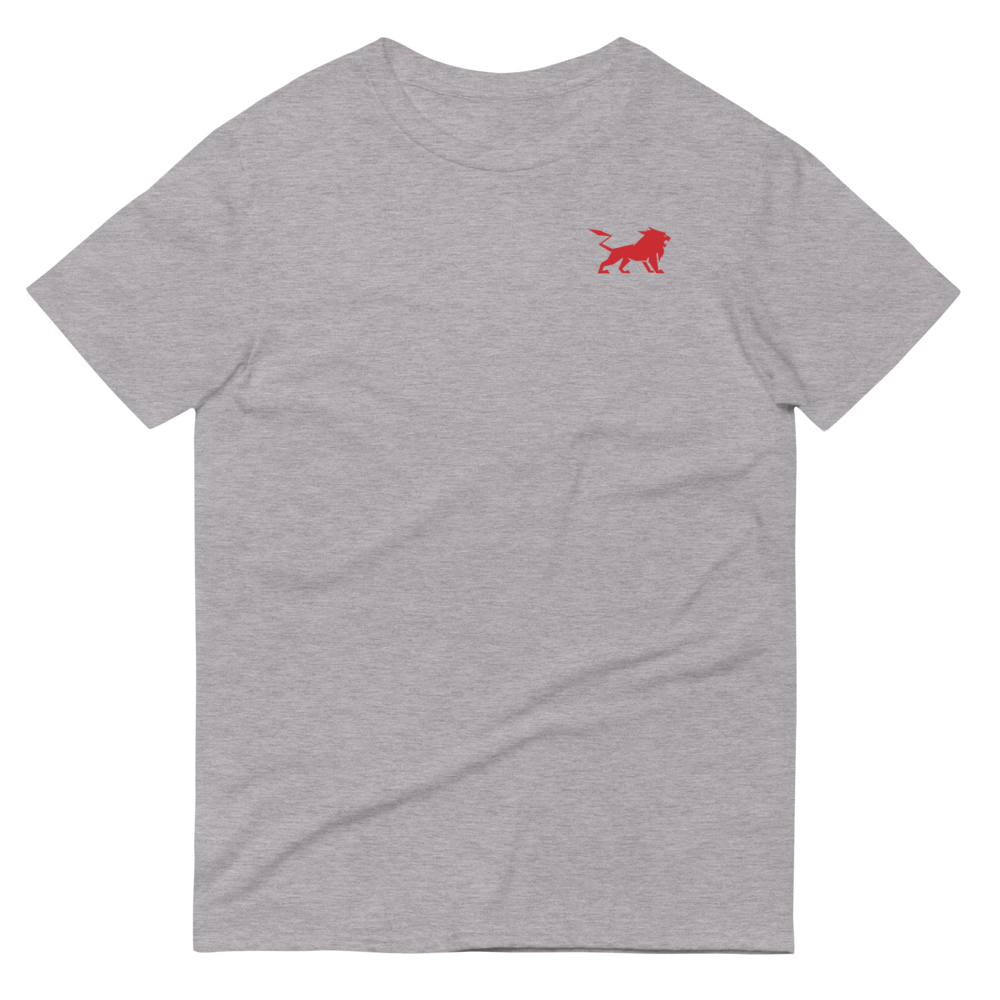 Original V2 Short-Sleeve T-Shirt with Front and Back RED Logo