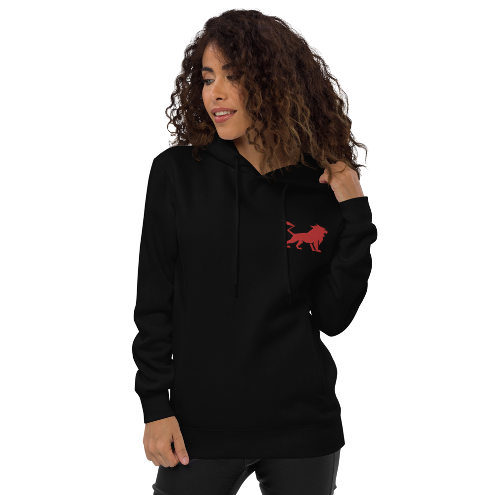 Black Unisex fashion hoodie